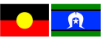 Aboriginal and Torres Strait Islander Flags for QLC NDIS service provider